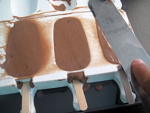 Chocolate & Almond Ice Cream Bars - 4