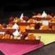 Mango & Praline Chocolate Snack Bars