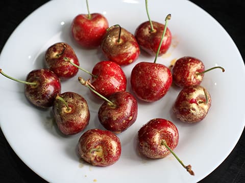 Chocolate, Cherry and Piquillo Pepper Entremets - 113