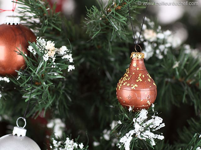 Chocolate Christmas Baubles