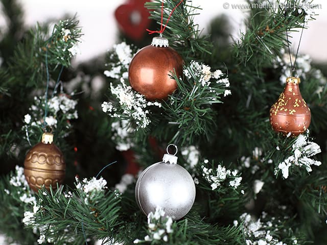 Chocolate Christmas Baubles