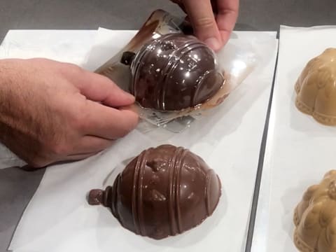 Chocolate Christmas Baubles - 111