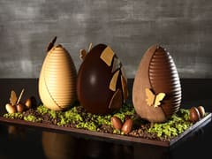 Chocolate Easter Egg Centrepiece