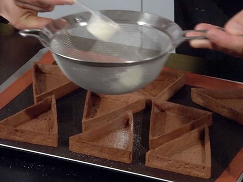 Chocolate, Honey & Caramel Tart, in Individual Tartlets - 16