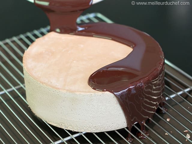 Gianduja Mirror Icing