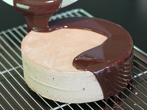 Gianduja Mirror Icing - 11