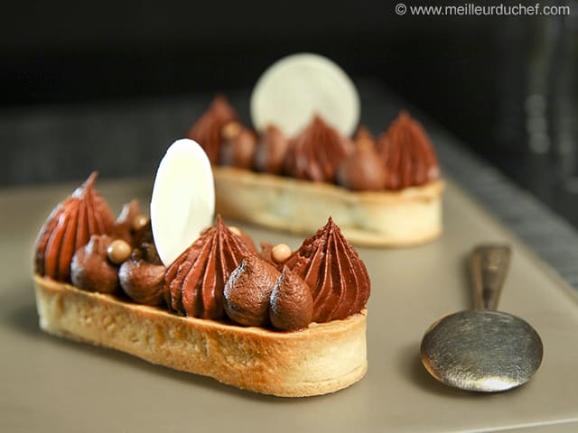 Chocolate & Nougatine Tartlets