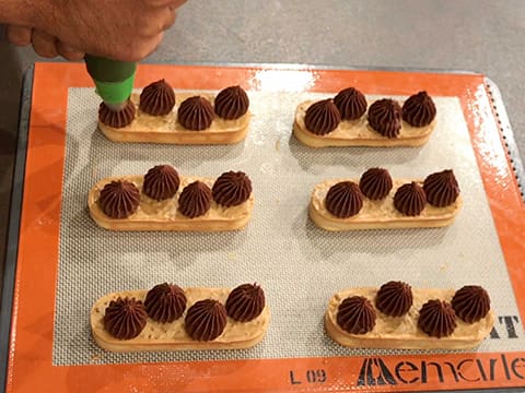 Chocolate & Nougatine Tartlets - 63