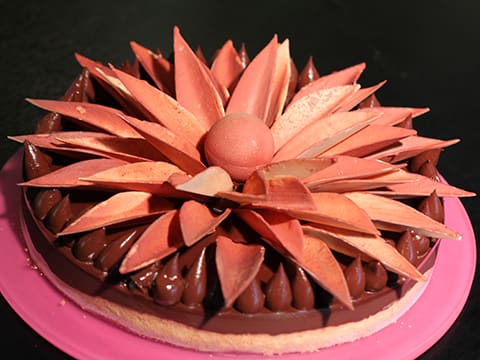 Chocolate Tart, like a Flower - 52