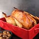 Christmas Chicken with Chestnut Stuffing & Almond Potatoes