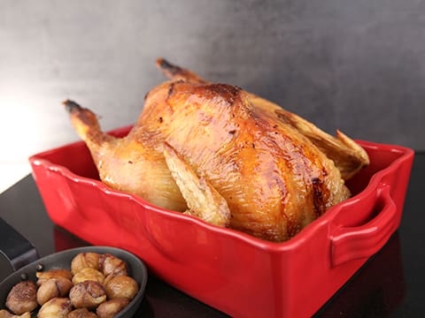 Christmas Chicken with Chestnut Stuffing & Almond Potatoes - 58