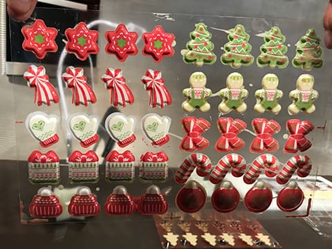 Christmas Chocolates (with Transfer Mould) - 12