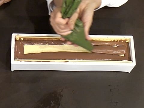 Dark Chocolate, Praline & Tonka Yule Log - 66