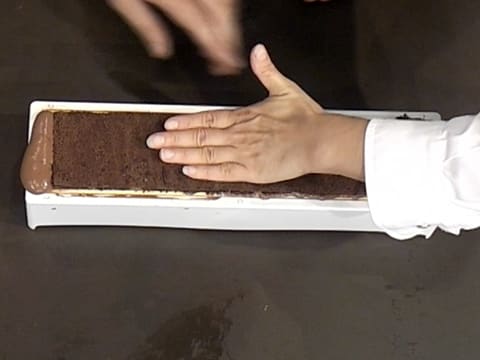 Dark Chocolate, Praline & Tonka Yule Log - 69