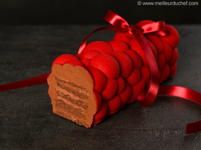 Velvet Chocolate Yule Log