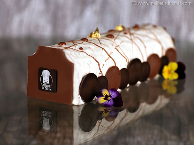 Crispy Chocolate Yule Log