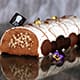 Crispy Chocolate Yule Log