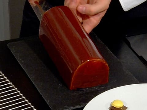 Milk Chocolate Yule Log with Passion Fruit - 60