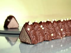 Milk Toblerone® Yule Log