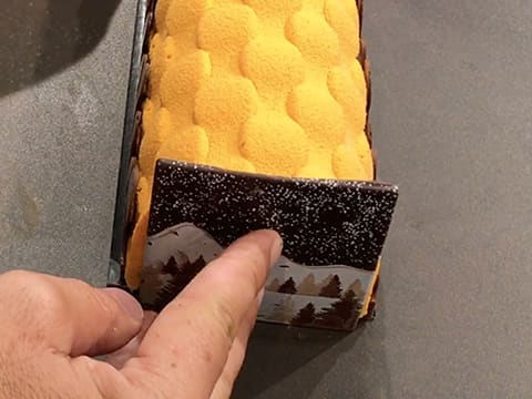 Orange & Chocolate Christmas Yule Log - 116