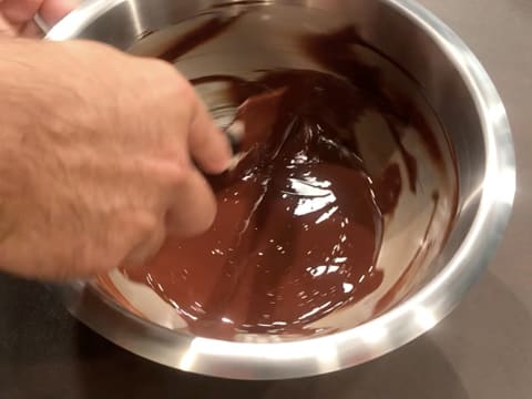 Combine the dark chocolate and Mycryo cocoa butter