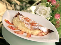 Orange Crêpe Soufflée