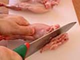 Cutting raw a rabbit - 8