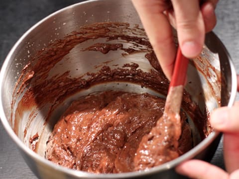 Dark Chocolate Mousse (filling for cakes) - 14