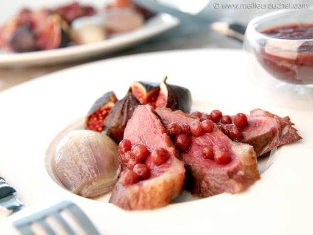 Duck Magret with Figs