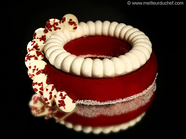 Gluten-Free Morello Cherry, Lime & Coconut Entremets