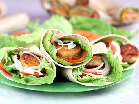 Breaded Goat's Cheese Wraps - 10