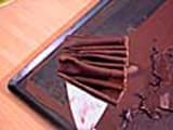 How to make a chocolate decor - 11
