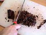 How to make a chocolate decor - 2