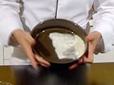 Lining a cake pan - 5