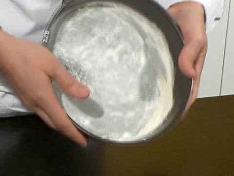 Lining a cake pan - 6