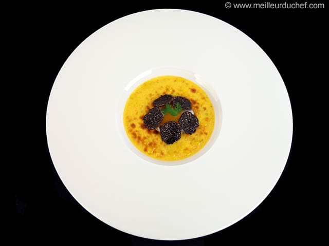 Slow-Cooked Egg with Black Truffle