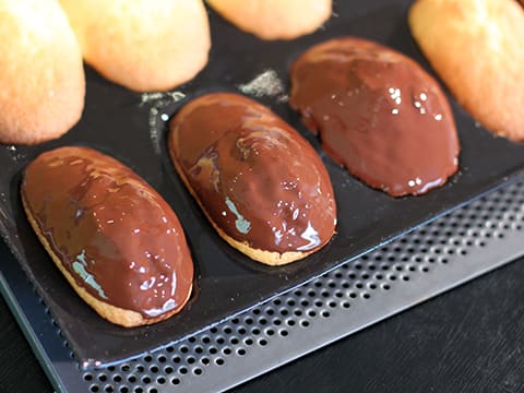 Chocolate-Dipped Madeleines - 25