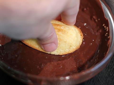 Chocolate-Dipped Madeleines - 27