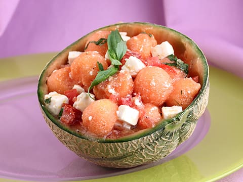 Melon & Feta Salad - 16