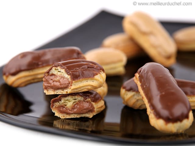 Mini Chocolate Éclairs