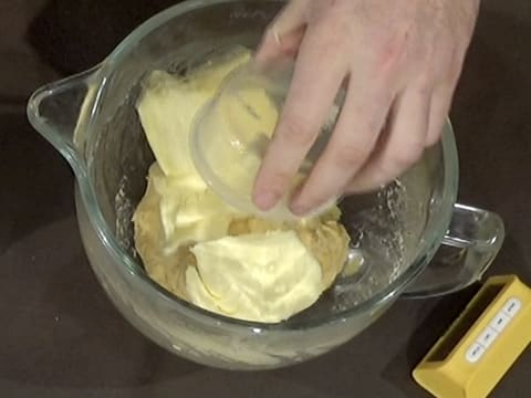 Add the butter to the bowl