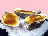 Oysters with Champagne Sabayon