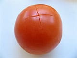 Peeling a tomato - 4
