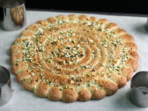 Pistachio Dacquoise with Strawberries - 24