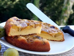 Plum Upside-Down Cake