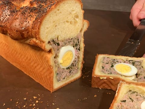 Brioche Easter Pâté (Pork and Egg Pie) - 51