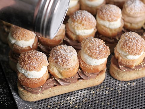 Profiteroles Tart in Individual Tartlets - 65