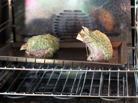 Rack of Lamb with Mustard & Parsley Crust - 16