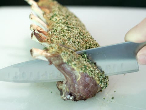 Rack of Lamb with Mustard & Parsley Crust - 18