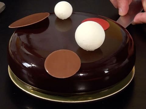 Raspberry & Chocolate Entremets - 60